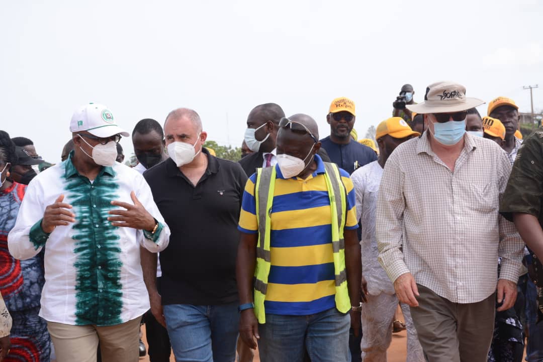 Abiodun inspects industrial Atan-Lusada-Agbara Road, ahead of September